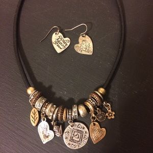 Silver Charm Necklace